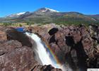 Rainbow waterfall